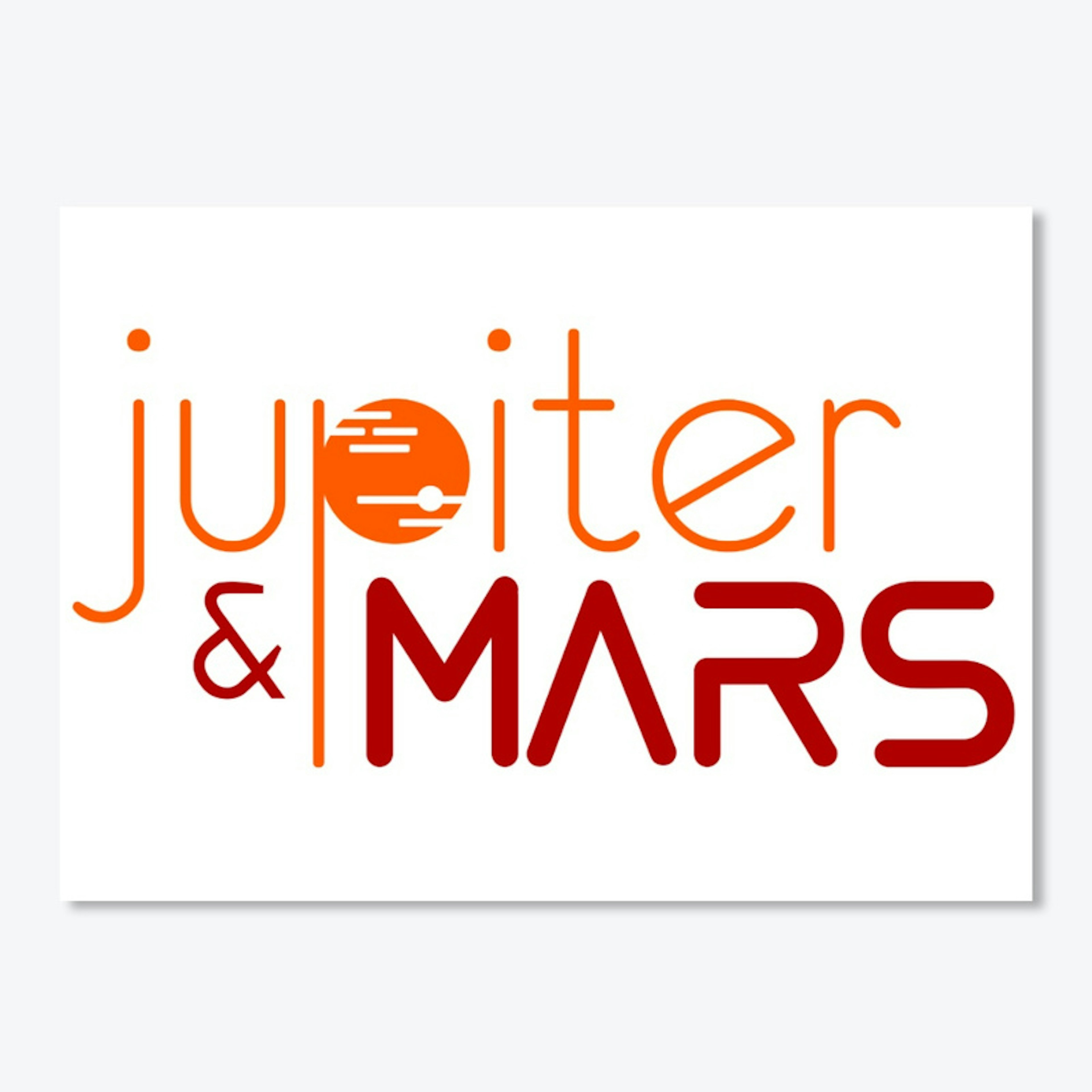 Jupiter & Mars Stickers